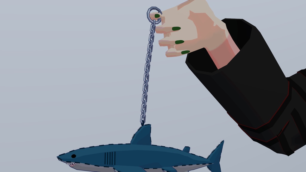 サメぬいキーホルダー