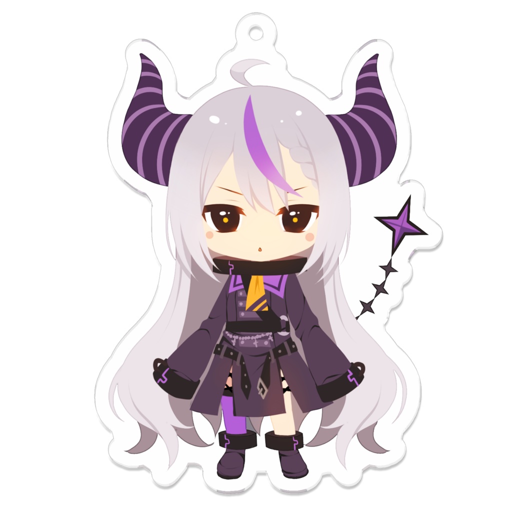 ホロライブ非公式 ラプラス ダークネス アクリルキーホルダー Siron通販 Booth