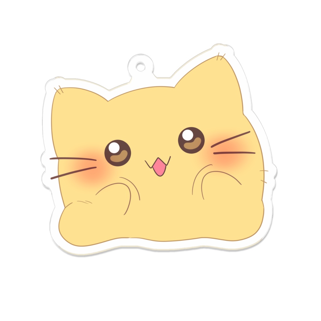 にゃんぷっぷーアクリルキーホルダー