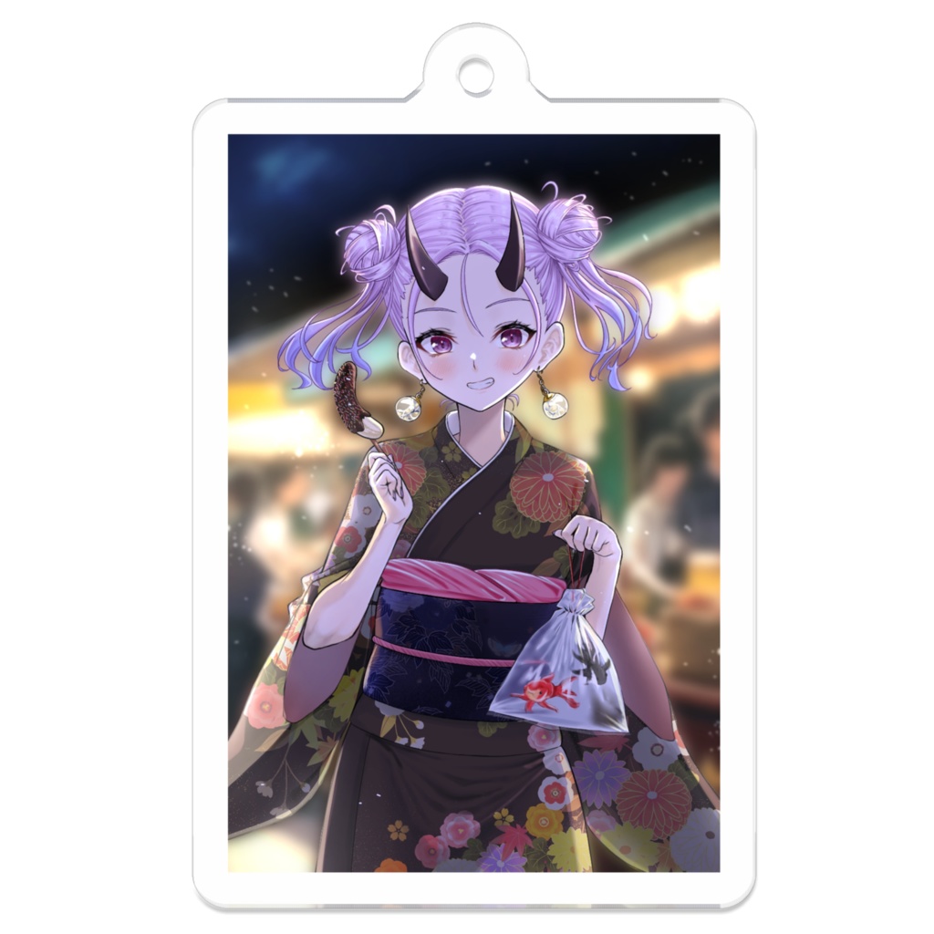 夏祭りアクキー