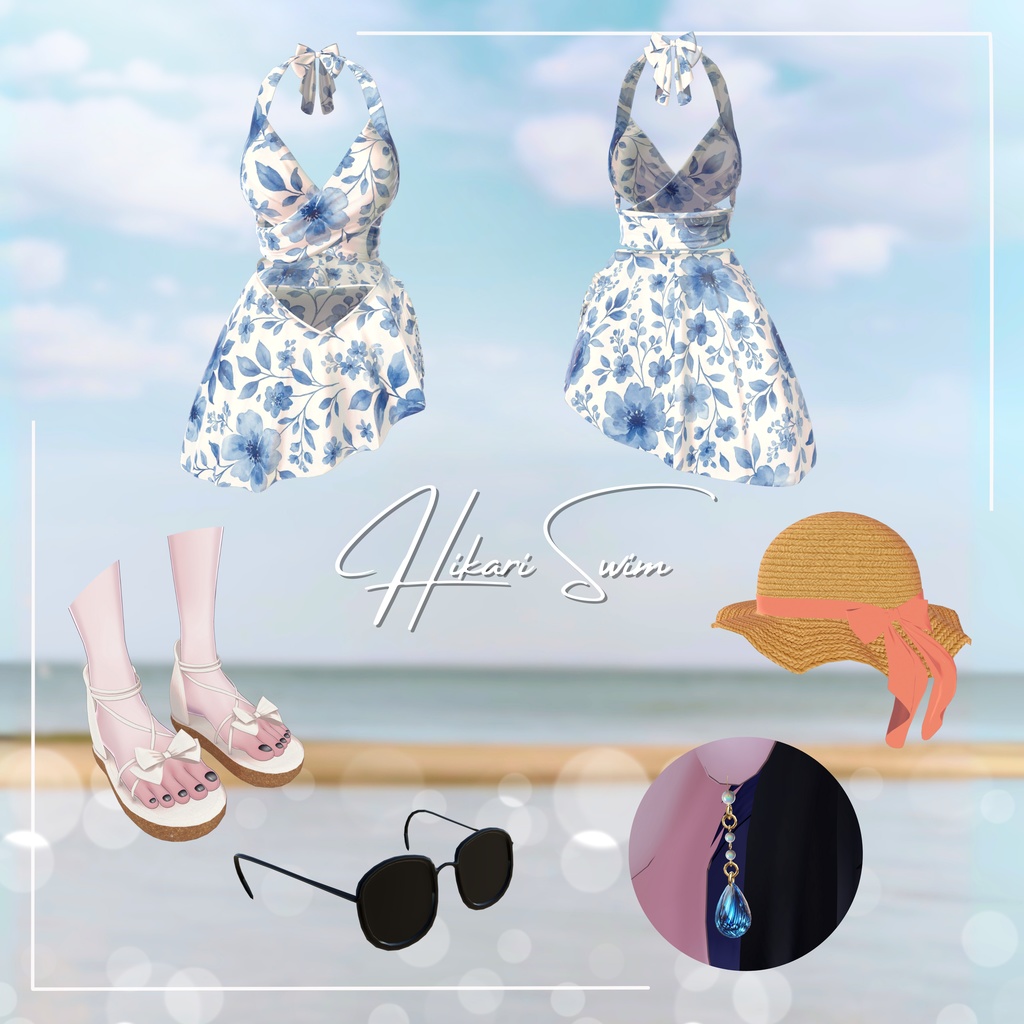 【18アバター対応】Hikari swim