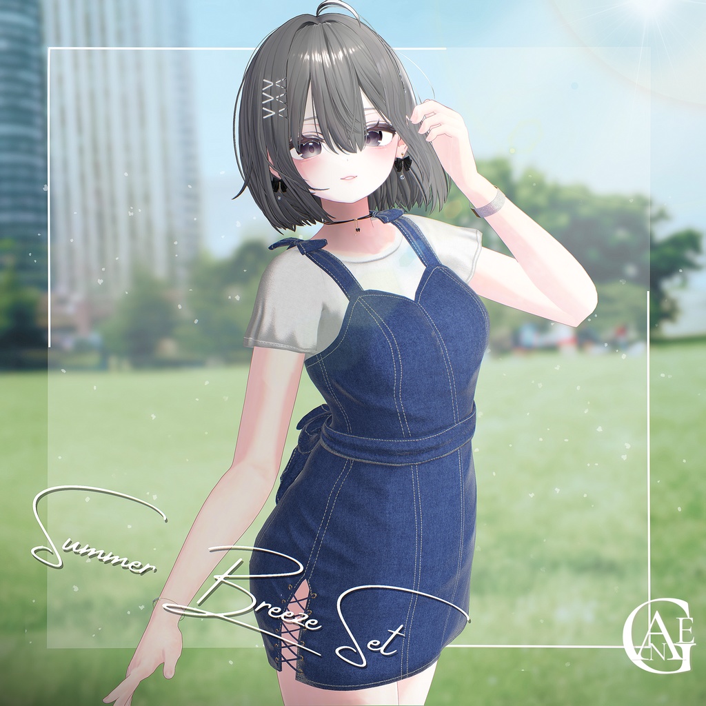 【13アバター対応】Summer Breeze Set
