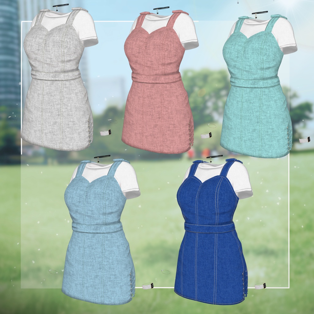 【13アバター対応】Summer Breeze Set