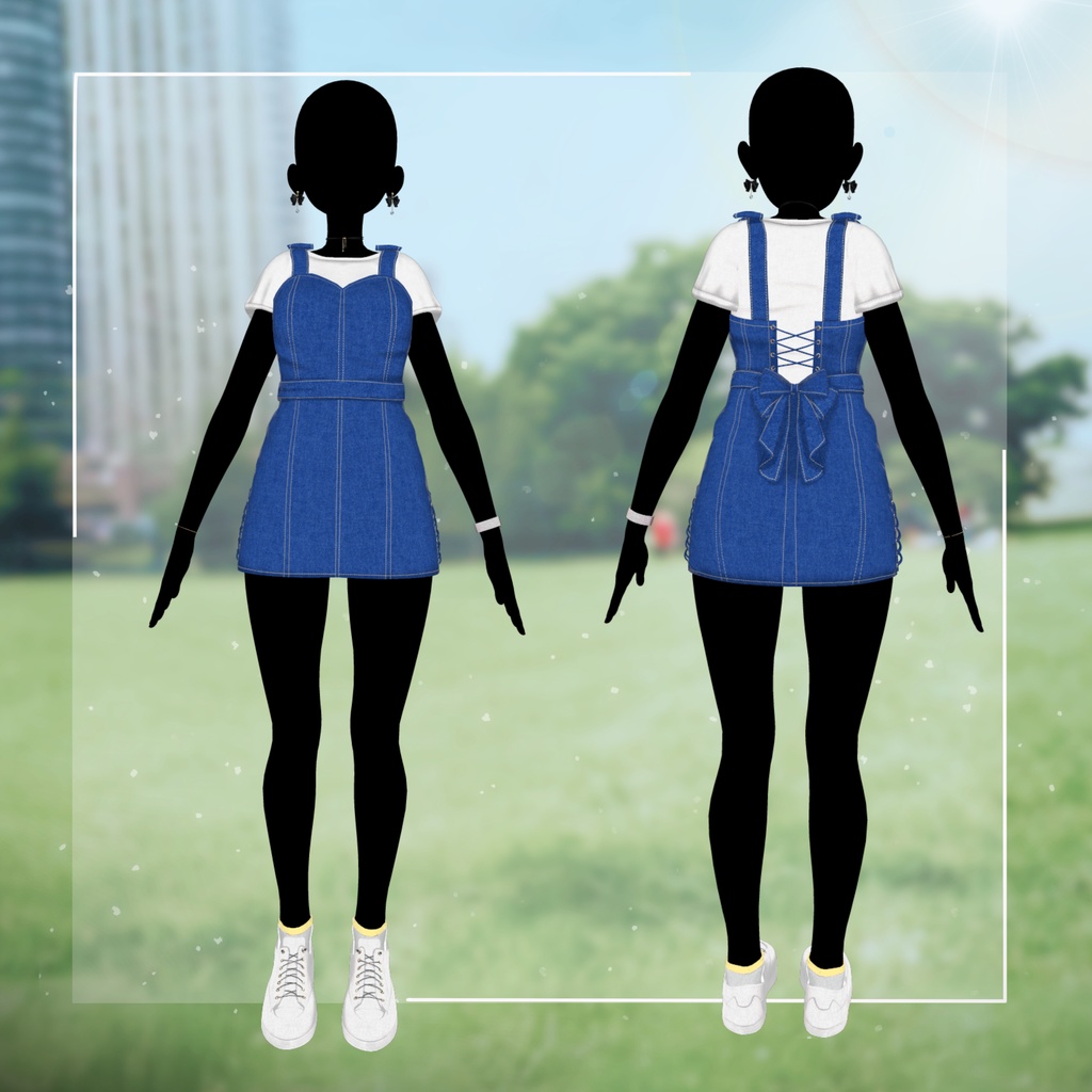 【13アバター対応】Summer Breeze Set