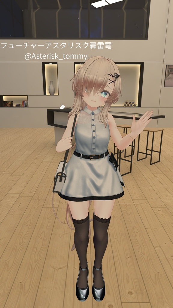 【13アバター対応】Ribbon Noir