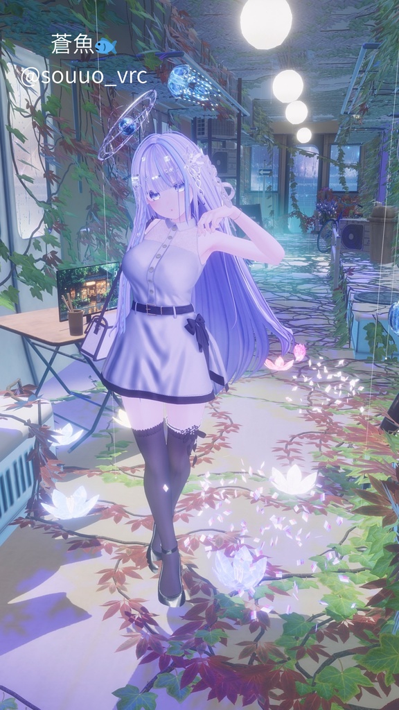 【13アバター対応】Ribbon Noir