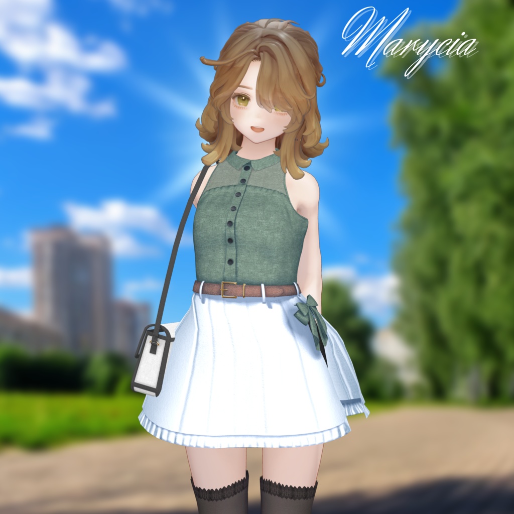 【13アバター対応】Ribbon Noir