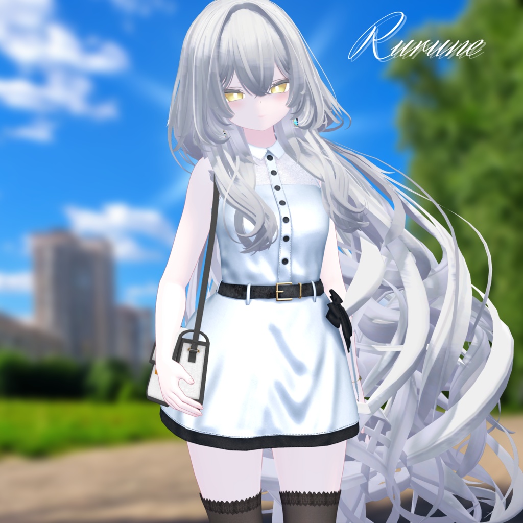 【13アバター対応】Ribbon Noir