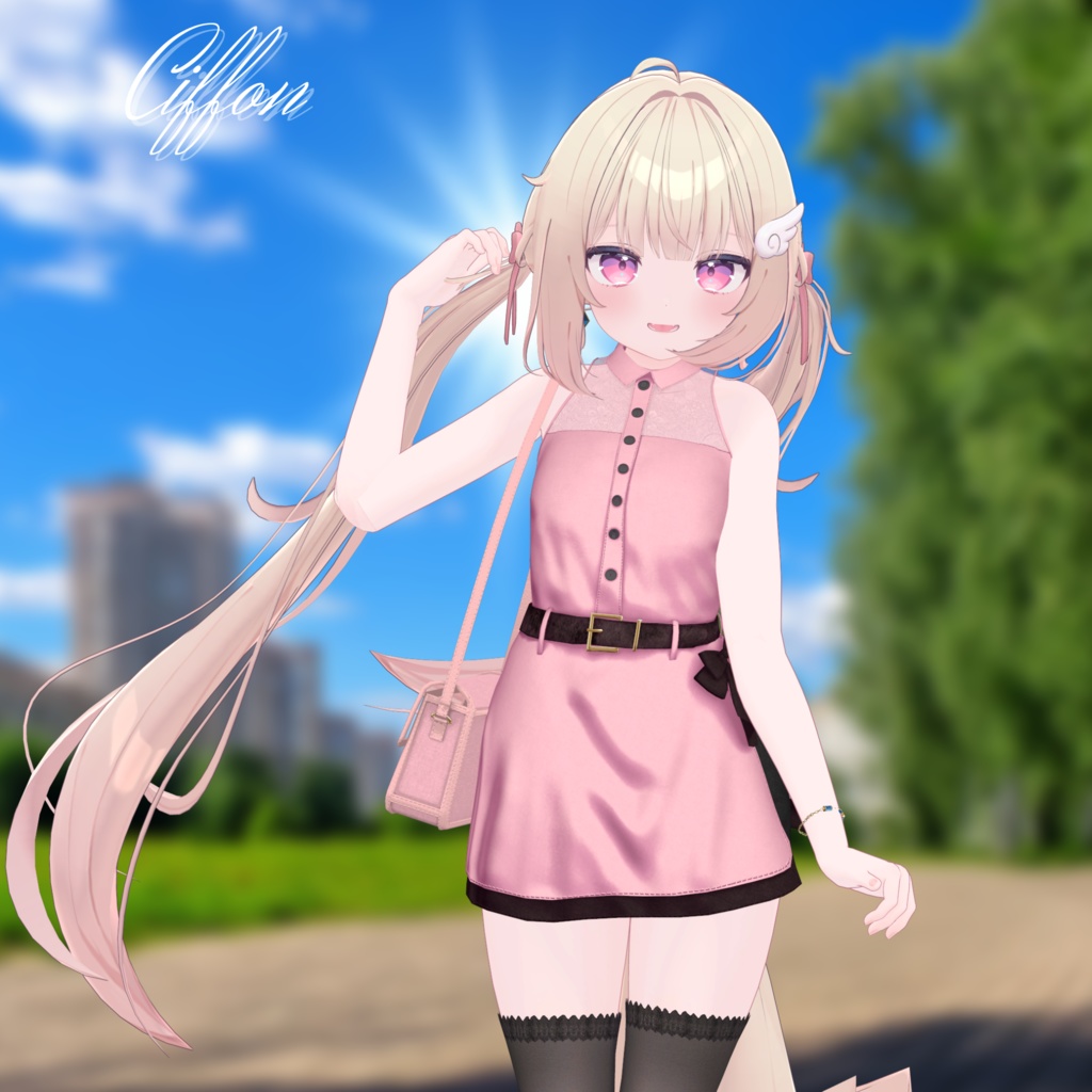 【13アバター対応】Ribbon Noir