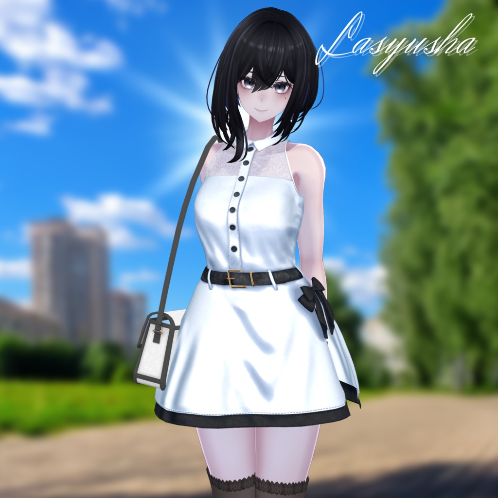 【13アバター対応】Ribbon Noir