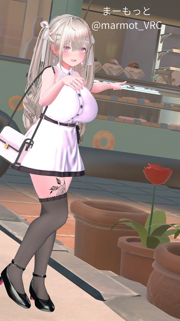 【13アバター対応】Ribbon Noir