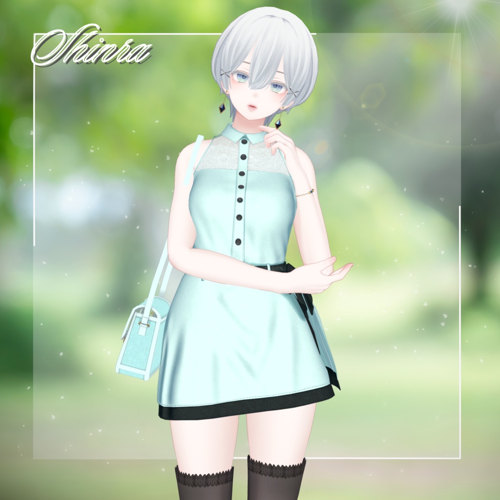 【13アバター対応】Ribbon Noir