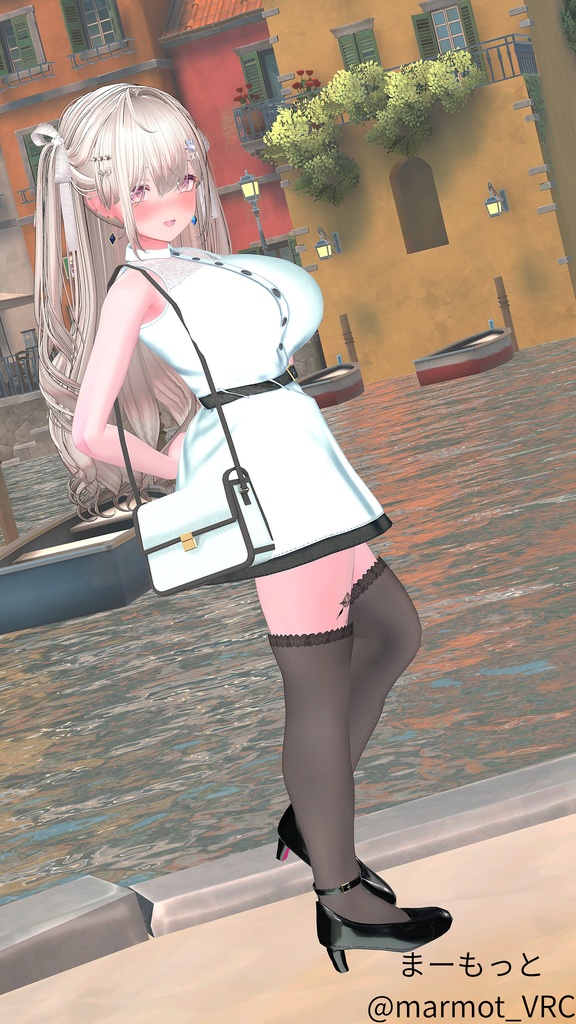 【13アバター対応】Ribbon Noir