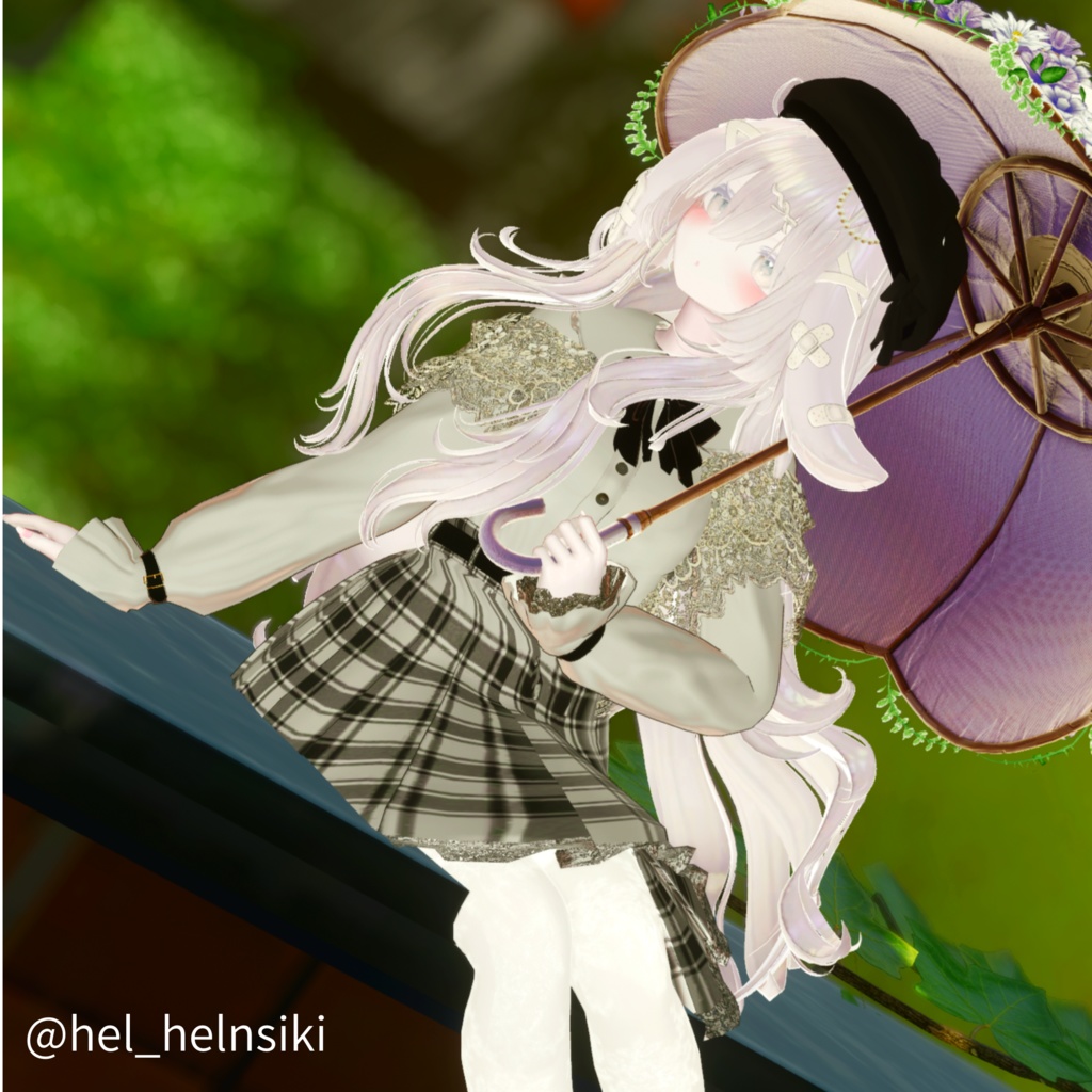 【21アバター対応】Autumn Lace Dress