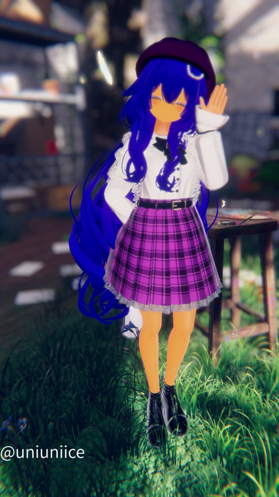 【21アバター対応】Autumn Lace Dress