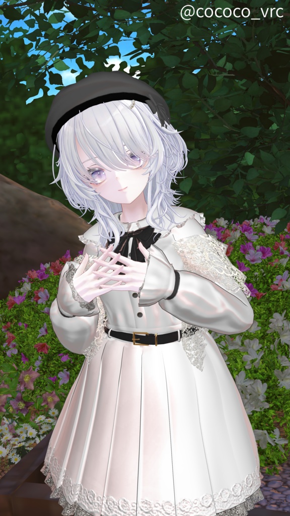 【21アバター対応】Autumn Lace Dress