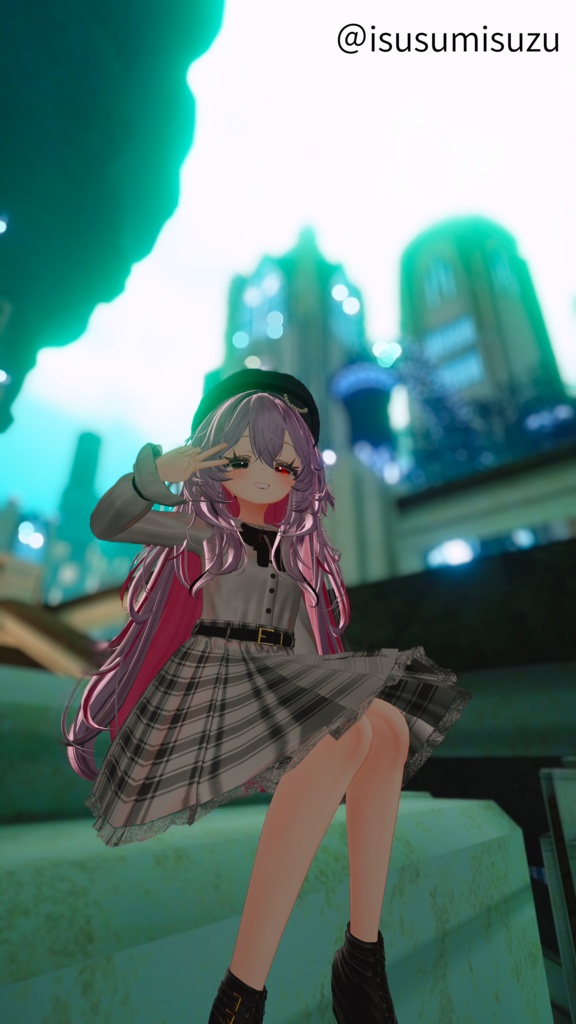 【21アバター対応】Autumn Lace Dress