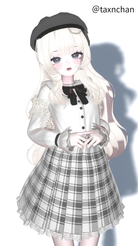 【21アバター対応】Autumn Lace Dress