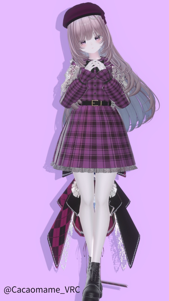 【21アバター対応】Autumn Lace Dress