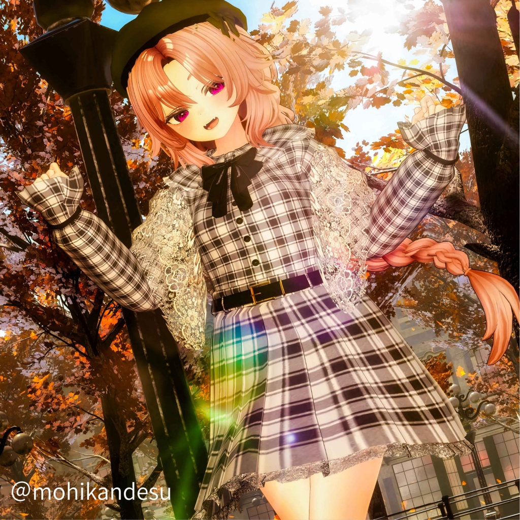 【21アバター対応】Autumn Lace Dress