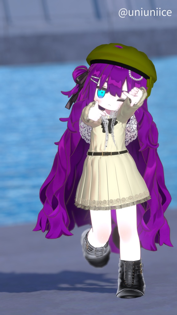 【21アバター対応】Autumn Lace Dress