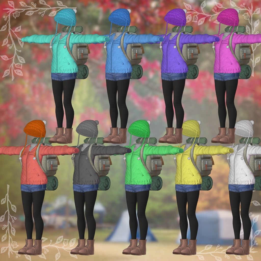 【21アバター対応】Camp Cozy Set