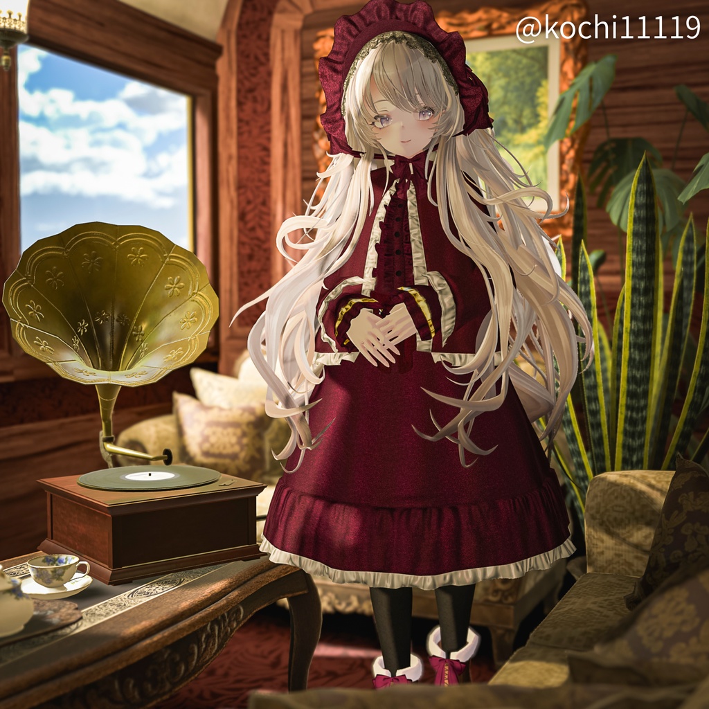 セール中【21アバター対応】Abend Dress