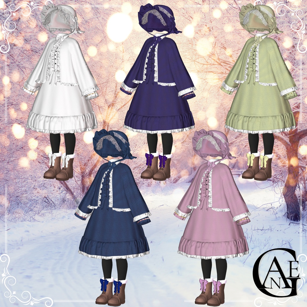 セール中【21アバター対応】Abend Dress