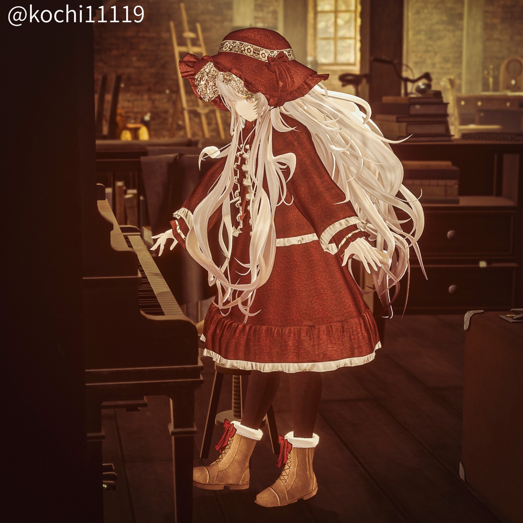 セール中【21アバター対応】Abend Dress