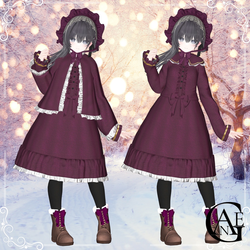 セール中【21アバター対応】Abend Dress