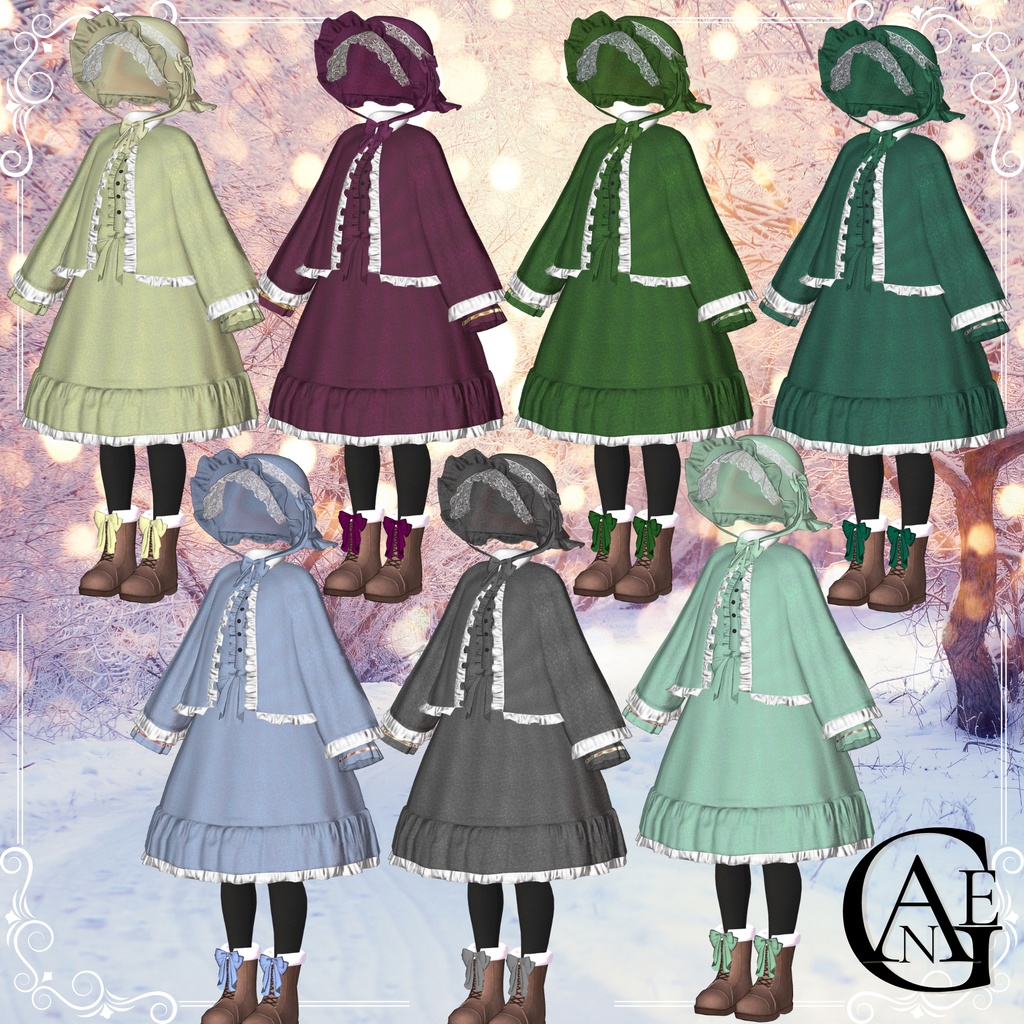 セール中【21アバター対応】Abend Dress