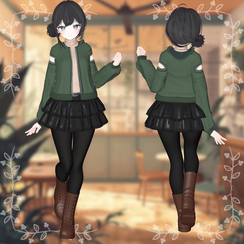 セール中【20アバター対応】Urban Frill Set