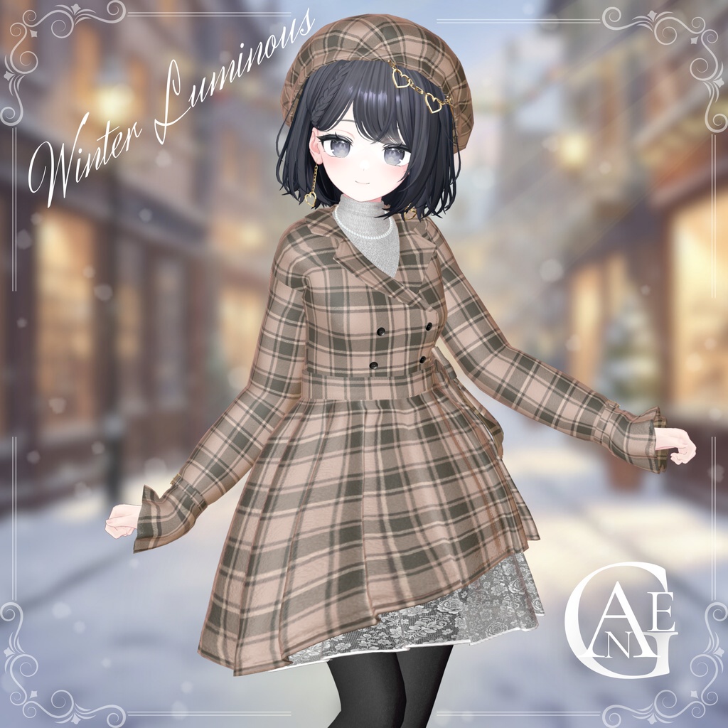 【20アバター対応】Winter Luminous