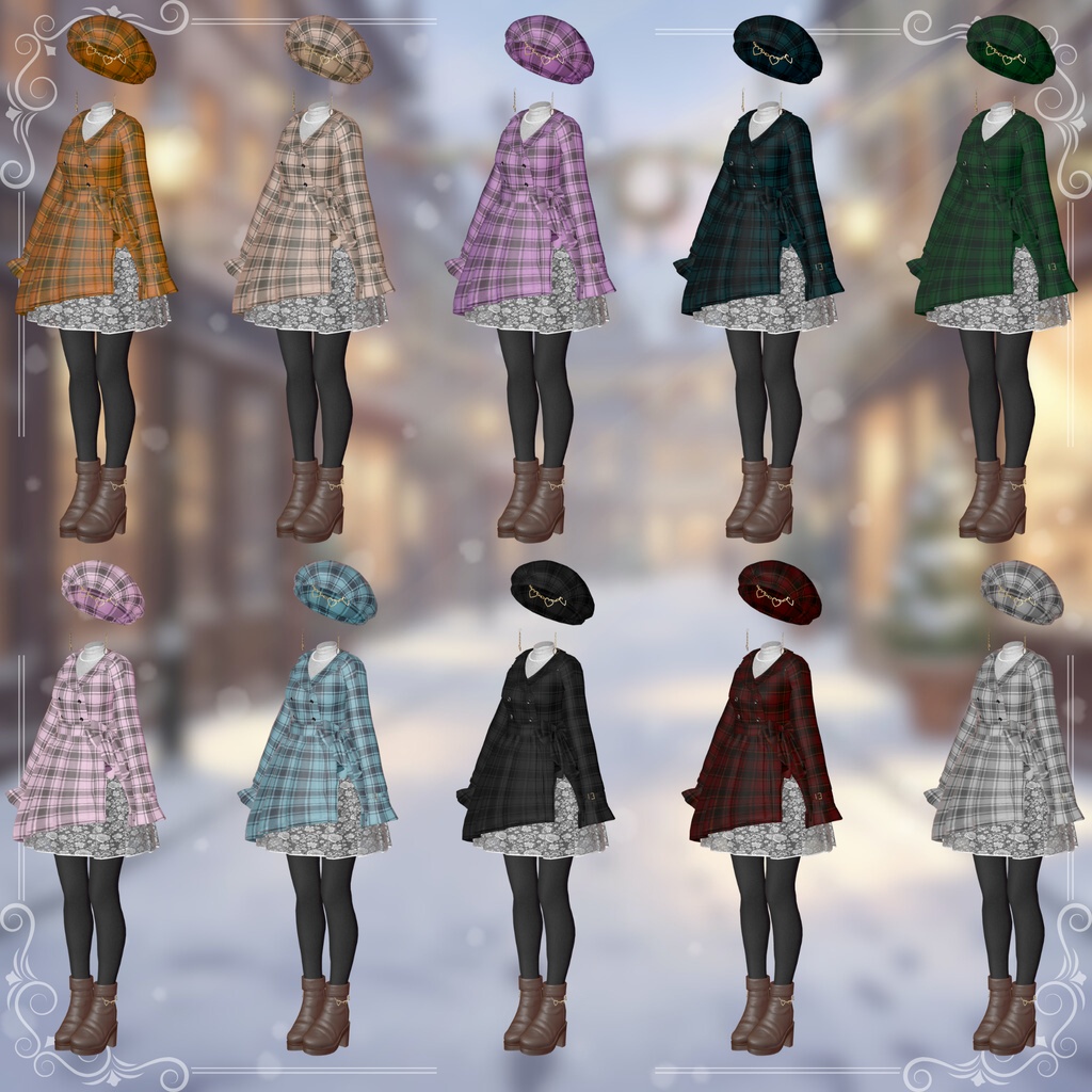 【20アバター対応】Winter Luminous