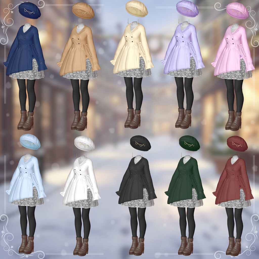 【20アバター対応】Winter Luminous