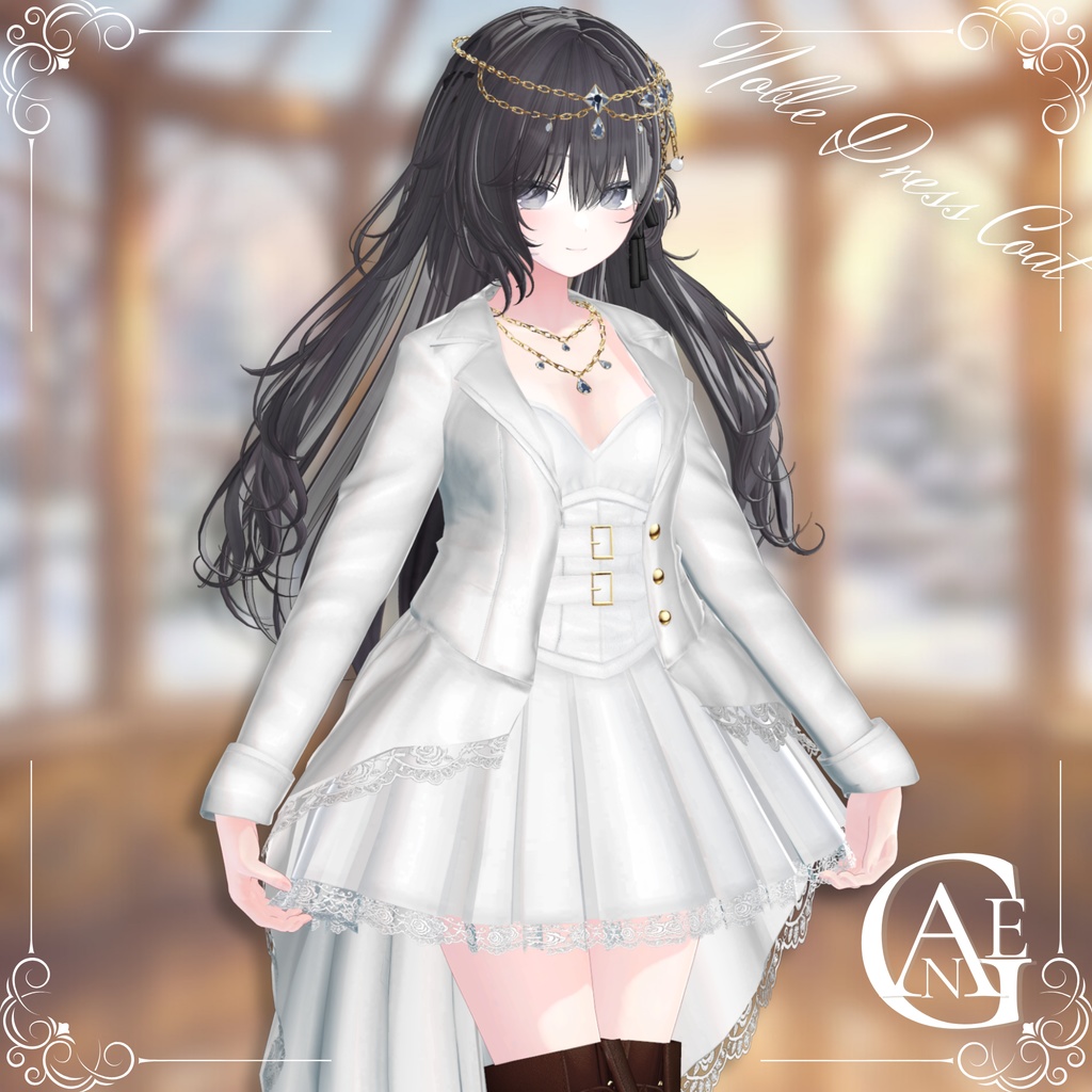セール中【19アバター対応】Noble Dress Coat