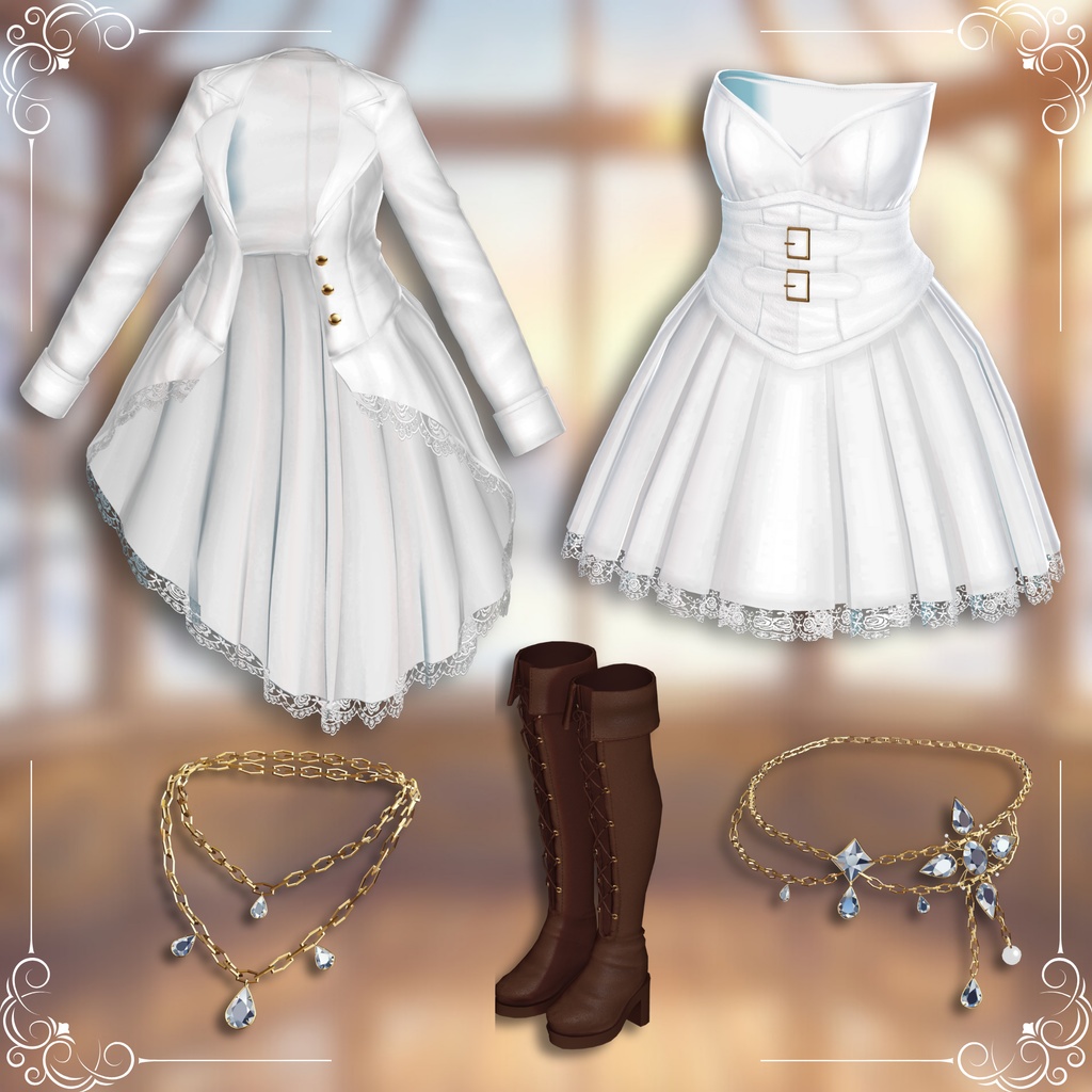 セール中【19アバター対応】Noble Dress Coat