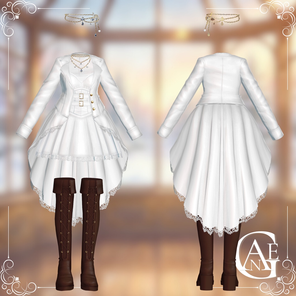 セール中【19アバター対応】Noble Dress Coat