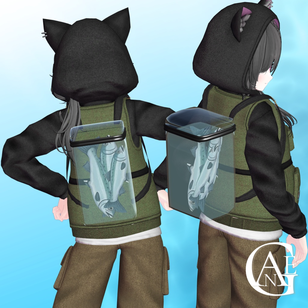 【13アバター対応】Pixel Fish Street