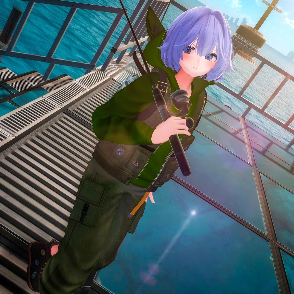 【13アバター対応】Pixel Fish Street