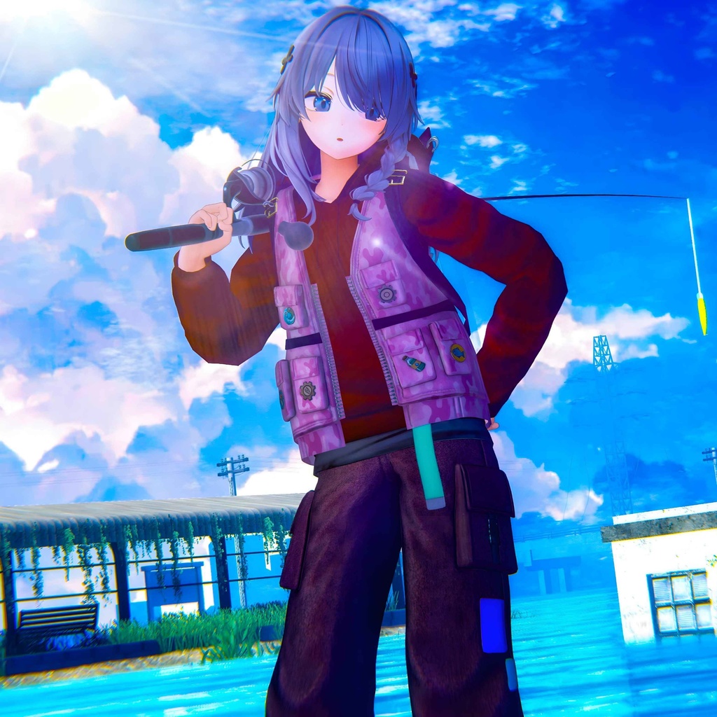 【13アバター対応】Pixel Fish Street