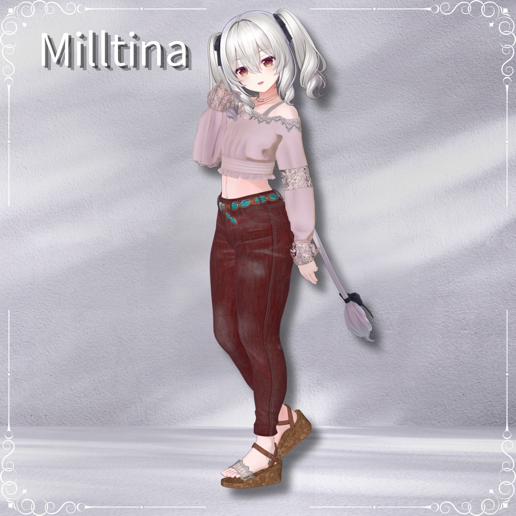 セール中【20アバター対応】Bohemian Denim Set