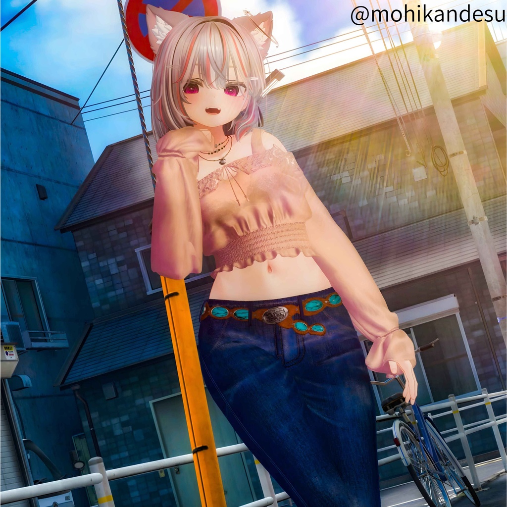 セール中【20アバター対応】Bohemian Denim Set