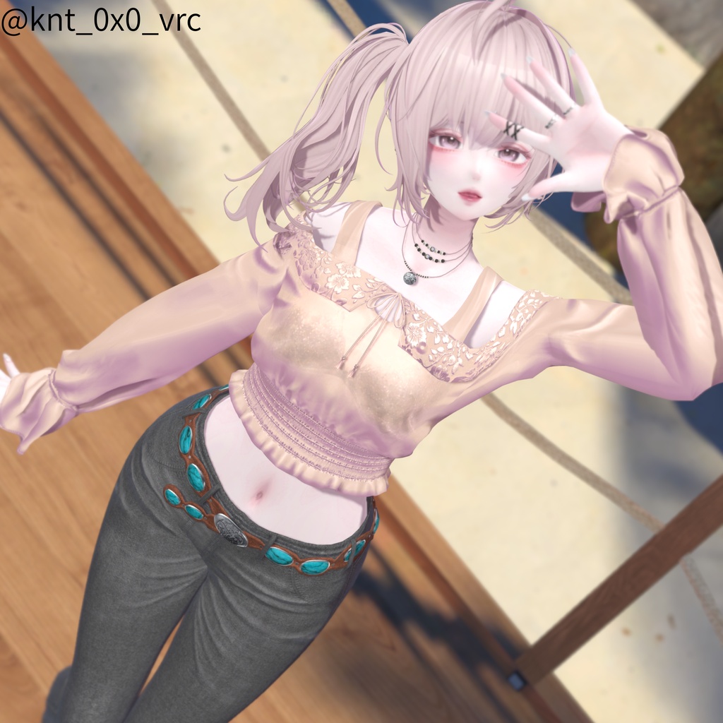 セール中【20アバター対応】Bohemian Denim Set