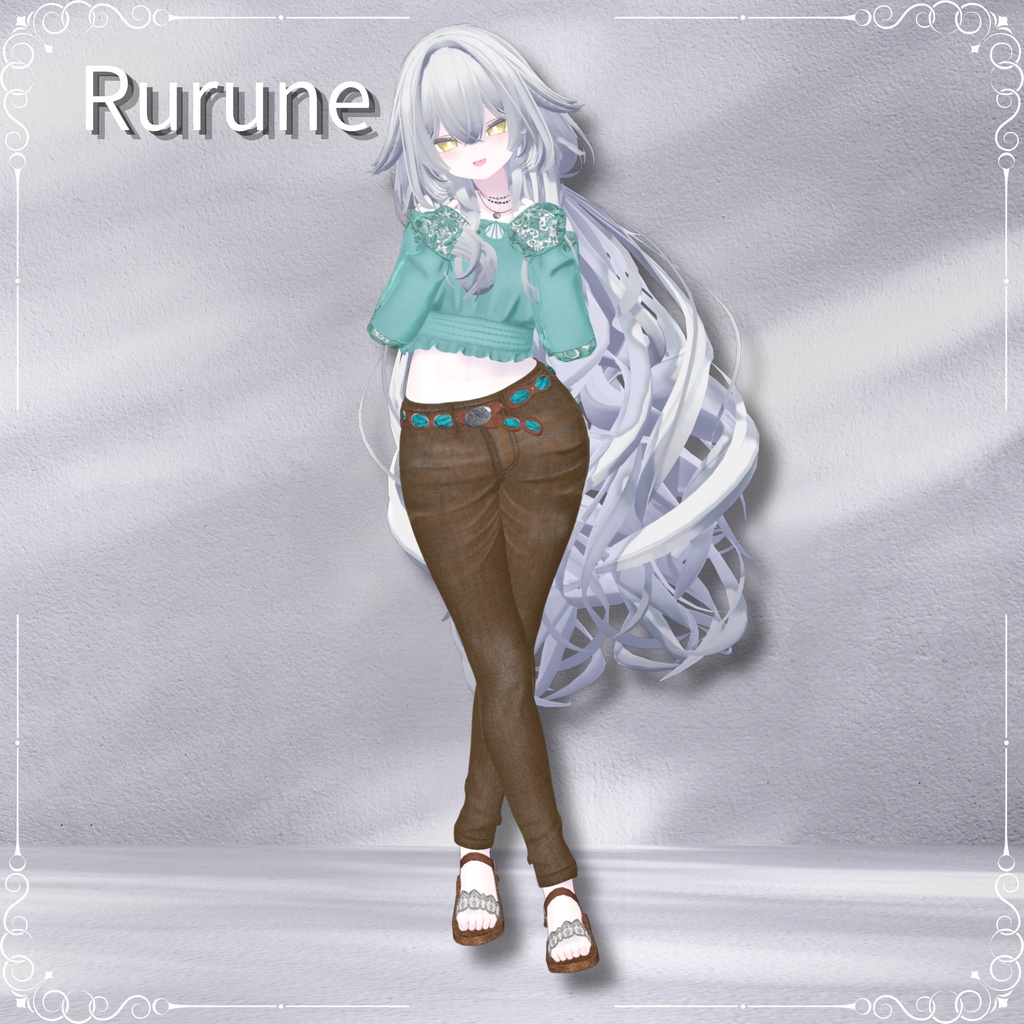 セール中【20アバター対応】Bohemian Denim Set