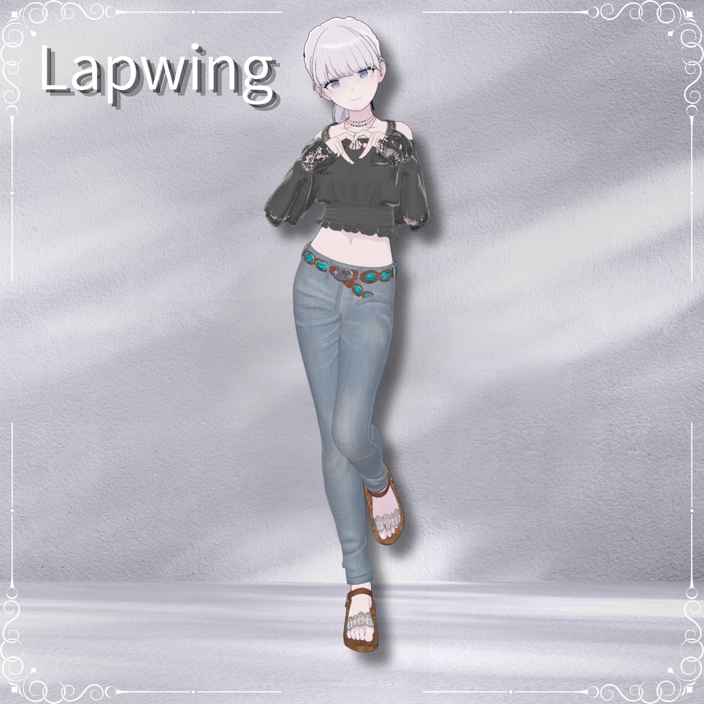 セール中【20アバター対応】Bohemian Denim Set