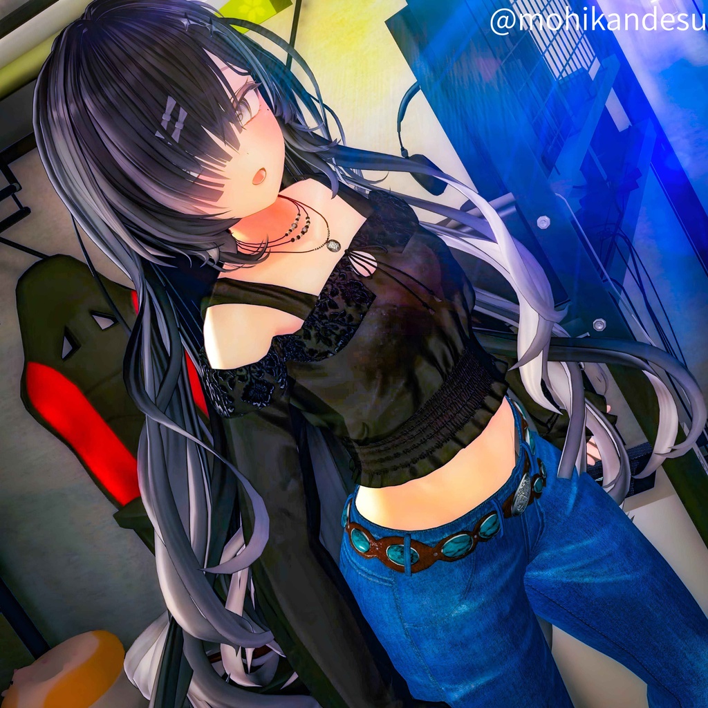 セール中【20アバター対応】Bohemian Denim Set