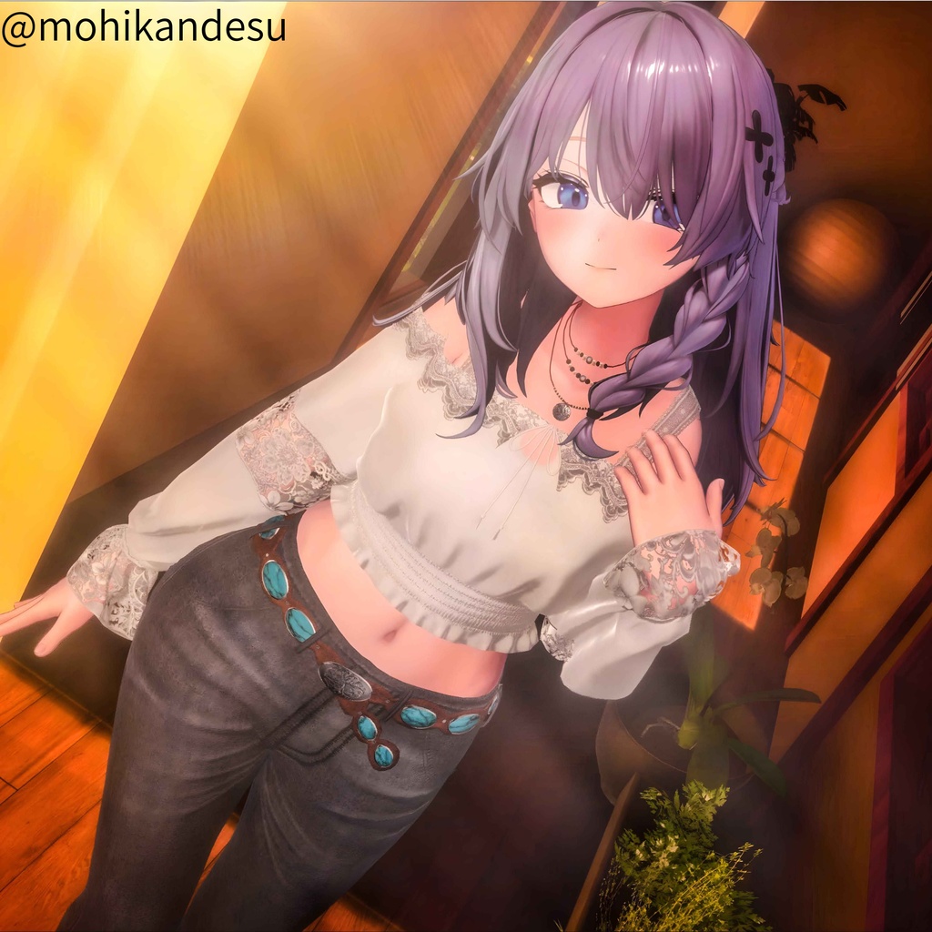セール中【20アバター対応】Bohemian Denim Set