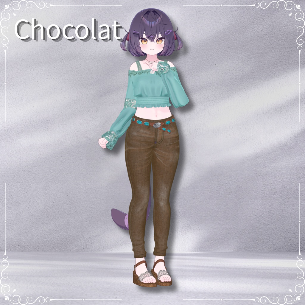 セール中【20アバター対応】Bohemian Denim Set