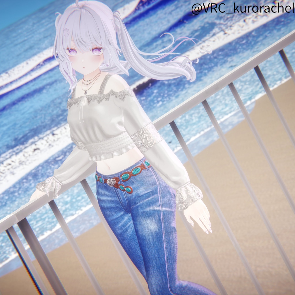 セール中【20アバター対応】Bohemian Denim Set